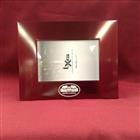 Image for the Engraved Metal 3"x 5" Horizontal Frame - Garnet product
