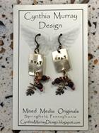 Image for the SWAT Mixed Media Earrings product