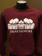 Image for the Jerzees 50/50 Garnet Crew "Parrish Hall" "Swarthmore" product