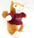 Image for the Stuffed Squirrel with Earlham Tee product