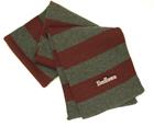 Image for the "Niagara" Rugby striped knit scarf product