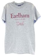 Image for the Tee Earlham College Dad Grey product