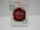 Image for the EC Christmas Round Shatterproof Ornament - Opaque, Maroon product