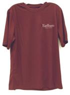 Image for the Earlham Performance Tee Burgundy product