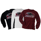 Image for the JERZEES® SOUTHERN ILLINOIS SALUKIS LONG SLEEVE T-SHIRT - BLACK, GREY OR MAROON product