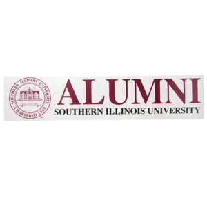 Image for the SPIRIT® SOUTHERN ILLINOIS UNIVERSITY ALUMNI SEAL STATIC CLING DECAL product