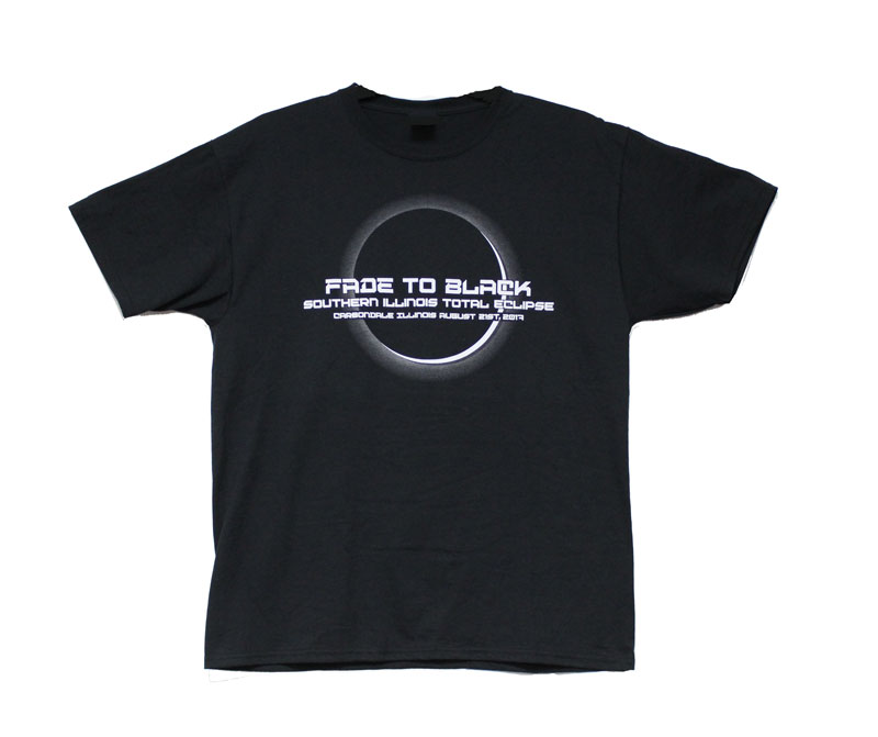 Image for the 710 BRANDED ECLIPSE FADE TO BLACK SHORT SLEEVE T-SHIRT product