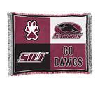 Image for the SIU SALUKIS "GO DAWGS" DELUXE TAPESTRY THROW product