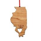 Image for the NESTLED PINES® CARBONDALE ILLINOIS ORNAMENT product