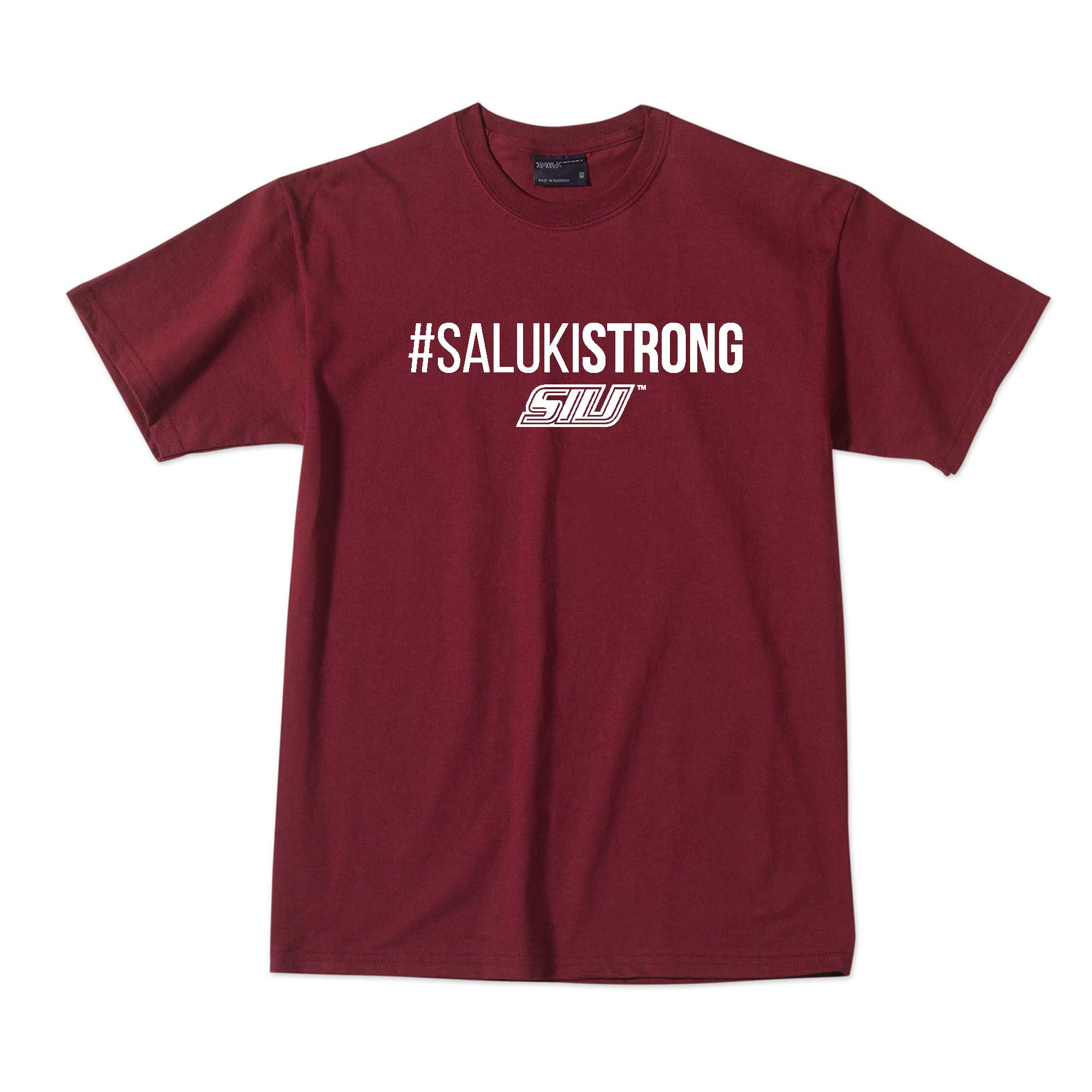 Image for the MV SALUKI STRONG MAROON T-SHIRT product