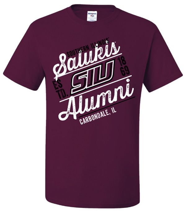 Image for the CT® SIU SALUKIS ALUMNI SCRIPT T-SHIRT product
