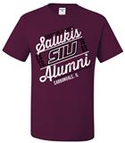 Image for the CT® SIU SALUKIS ALUMNI SCRIPT T-SHIRT product