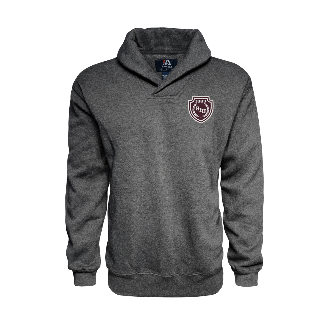Image for the J AMERICA® SIU TRADITION SHAWL COLLAR FLEECE CREW product