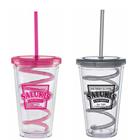 Image for the R&D® SALUKIS PARTY CURLY STRAW TUMBLER product