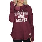 Image for the RETRO BRAND® WOMEN'S FUNNEL NECK TRIBLEND FLEECE product