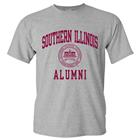 Image for the PROMO® SOUTHERN ILLINOIS ALUMNI SEAL GREY T-SHIRT product