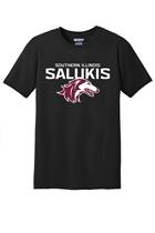 Image for the NEW LADIES BLACK 2019 ATHLETIC LOGO SOUTHERN ILLINOIS SALUKIS T-SHIRT product