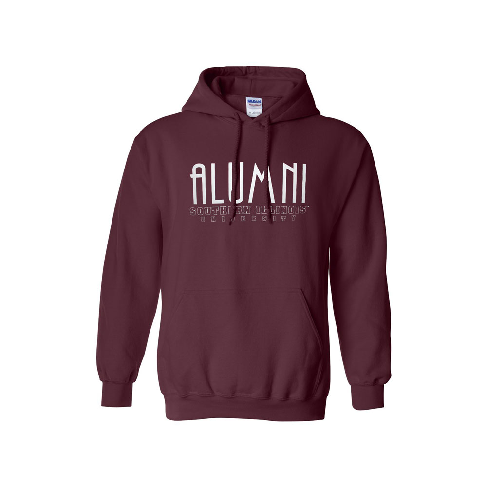 Image for the 710 BRANDED® SOUTHERN ILLINOIS ALUMNI SCRIPT HOODIE product