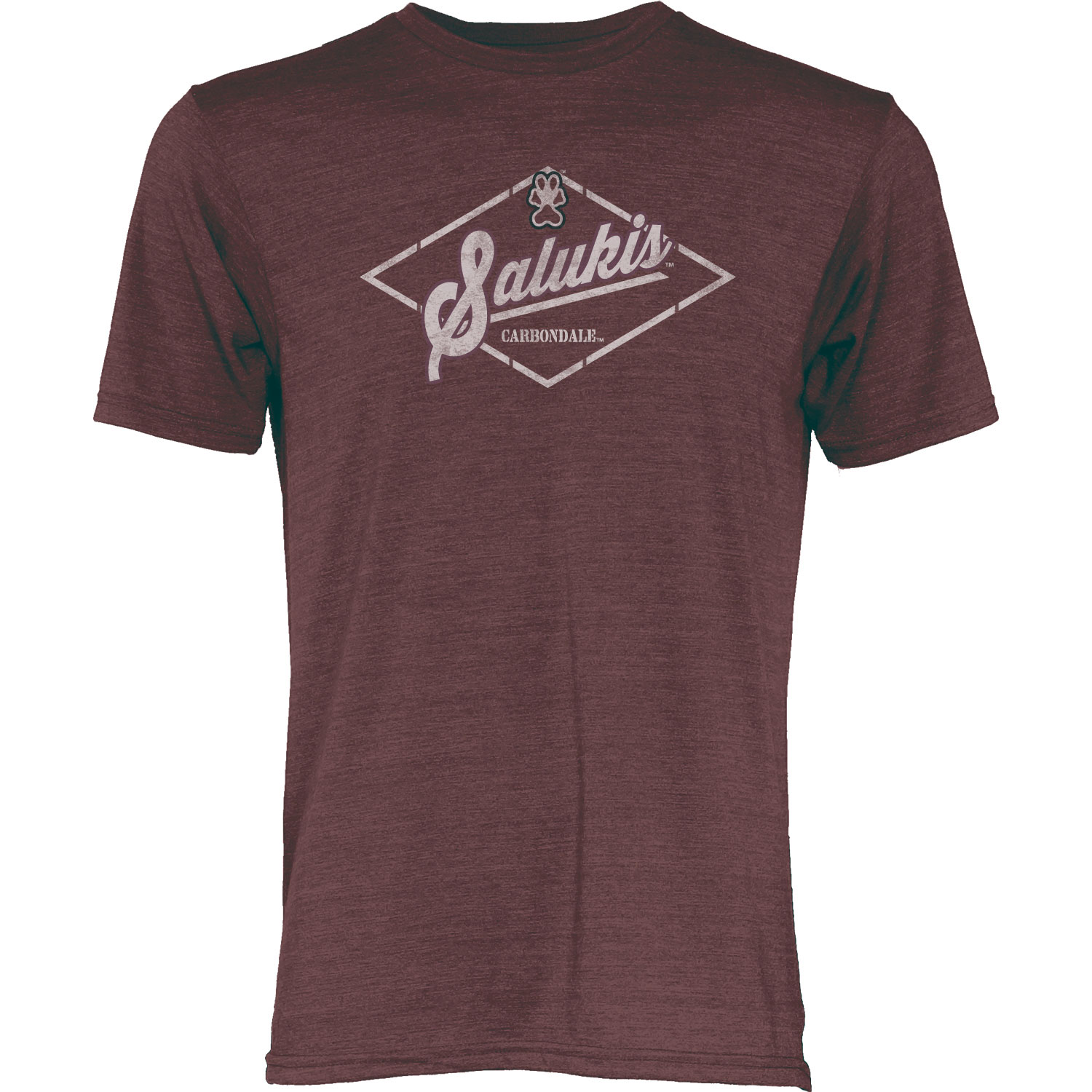 Image for the BLUE 84® SALUKIS CARBONDALE MEN'S TRI-BLEND T-SHIRT product