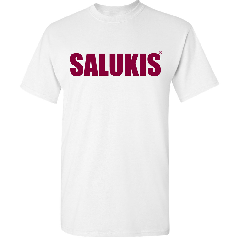 Image for the PROMO® SALUKIS WHITE T-SHIRT product