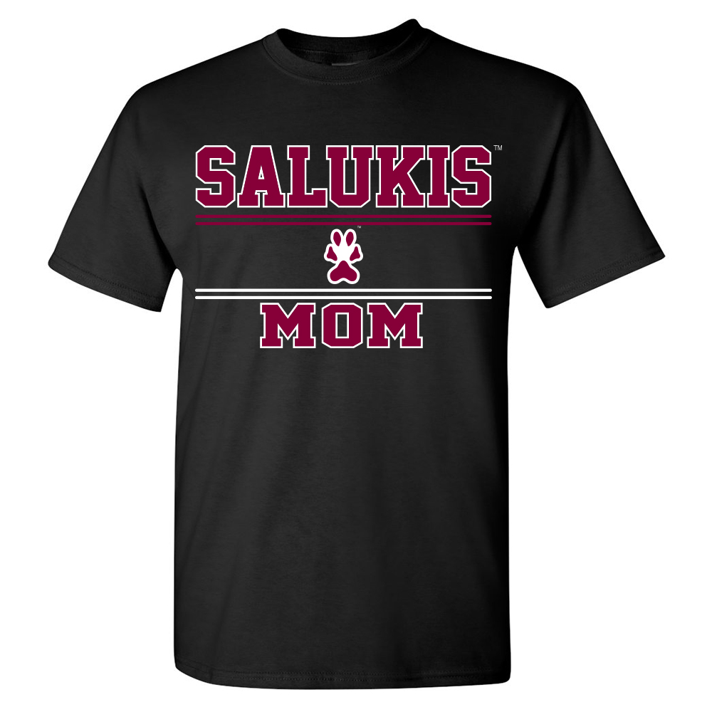 Image for the PROMO® SIU SALUKIS MOM BLACK T-SHIRT product