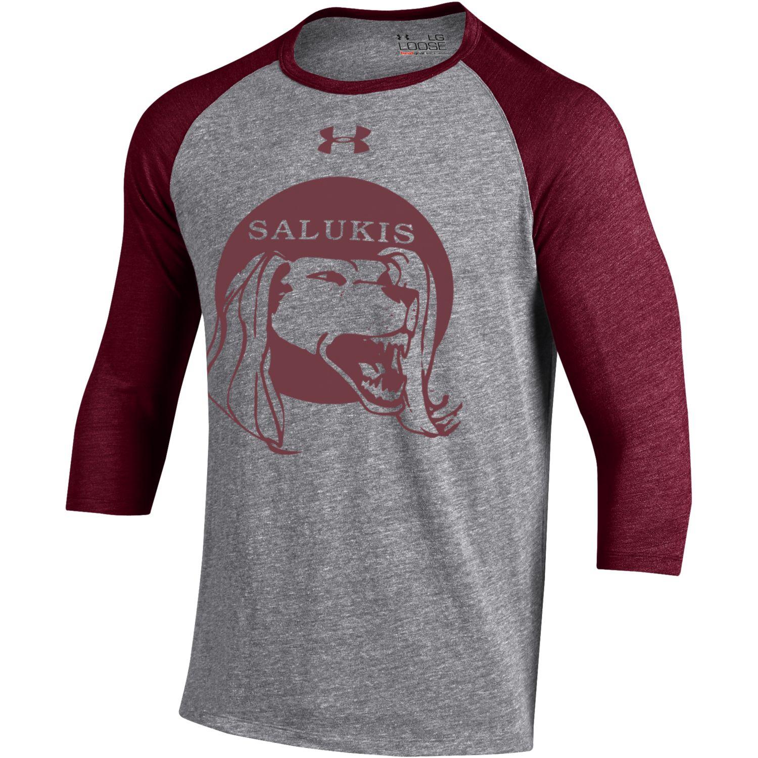 Image for the UNDER ARMOUR® SALUKIS LEGACY MEN'S TRIBLEND BASEBALL T product