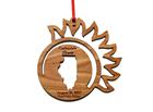 Image for the NESTLED PINES® TOTAL SOLAR ECLIPSE CARBONDALE ILLINOIS ORNAMENT product