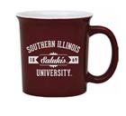 Image for the R & D SPECIALTY® SALUKIS TWO TONE MAROON/WHITE MUG product