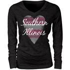 Image for the BLUE 84® I HEART SOUTHERN ILLINOIS LONG SLEEVE WOMENS T-SHRIT product