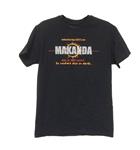 Image for the 710 BRANDED MAKANDA "NOWHERE ELSE ON EARTH" ECLIPSE BLACK T-SHIRT product
