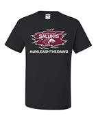 Image for the NEW 2019 ATHLETIC LOGO #UNLEASH THE DAWG BLACK SHORT SLEEVE SHIRT product