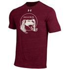 Image for the UNDER ARMOUR® SALUKIS LEGACY LOGO TRI-BLEND T-SHIRT product
