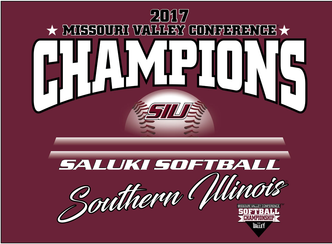 Alternative Image for the SIU SALUKI SOFTBALL - 2017 MVC CHAMPIONSHIP SHIRT product