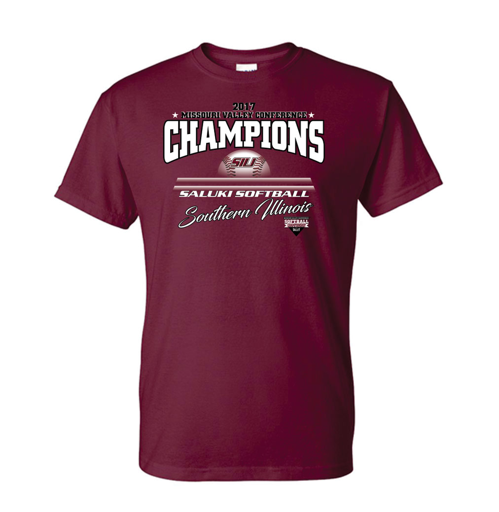 Image for the SIU SALUKI SOFTBALL - 2017 MVC CHAMPIONSHIP SHIRT product