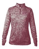 Image for the BADGER® SIU SALUKIS WOMEN'S BLEND 1/4 ZIP product