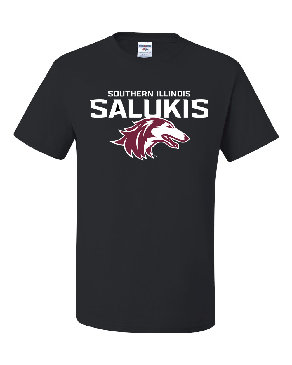 Image for the NEW BLACK 2019 ATHLETIC LOGO SOUTHERN ILLINOIS SALUKIS T-SHIRT product