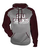 Image for the BADGER® SIU SALUKIS SPORT HEATHER HOOD product