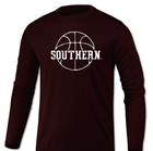 Image for the SOUTHERN BASKETBALL LONG SLEEVE DRI-FIT T-SHIRT product