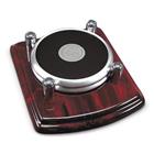 Image for the CSI 17D/S-S Silver Coaster Set of 2 w/stand product