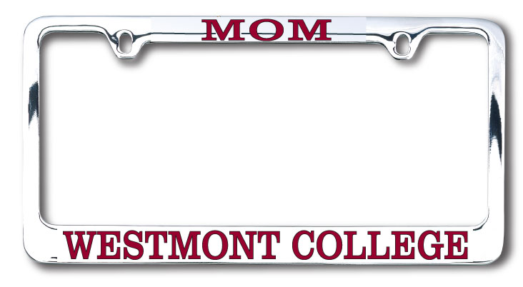 Image for the Mom Chrome License Plate Frame product