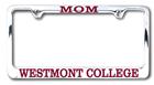 Image for the Mom Chrome License Plate Frame product