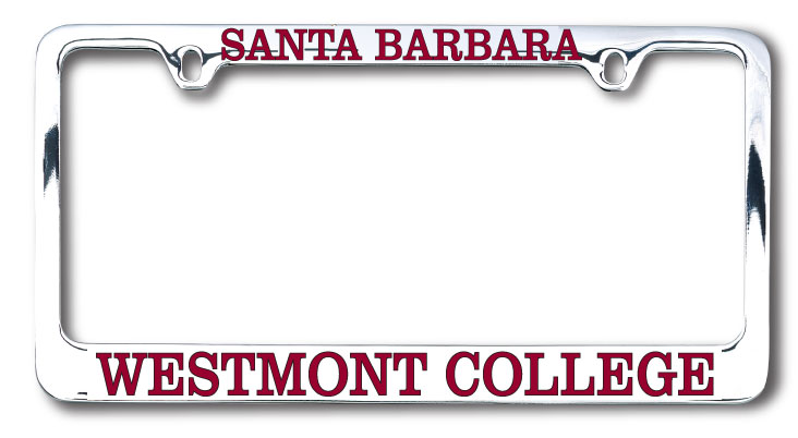 Image for the Santa Barbara License Plate Frame product
