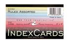 Image for the Roaring Spring Ruled 3x5 Index Cards Assorted Colors product