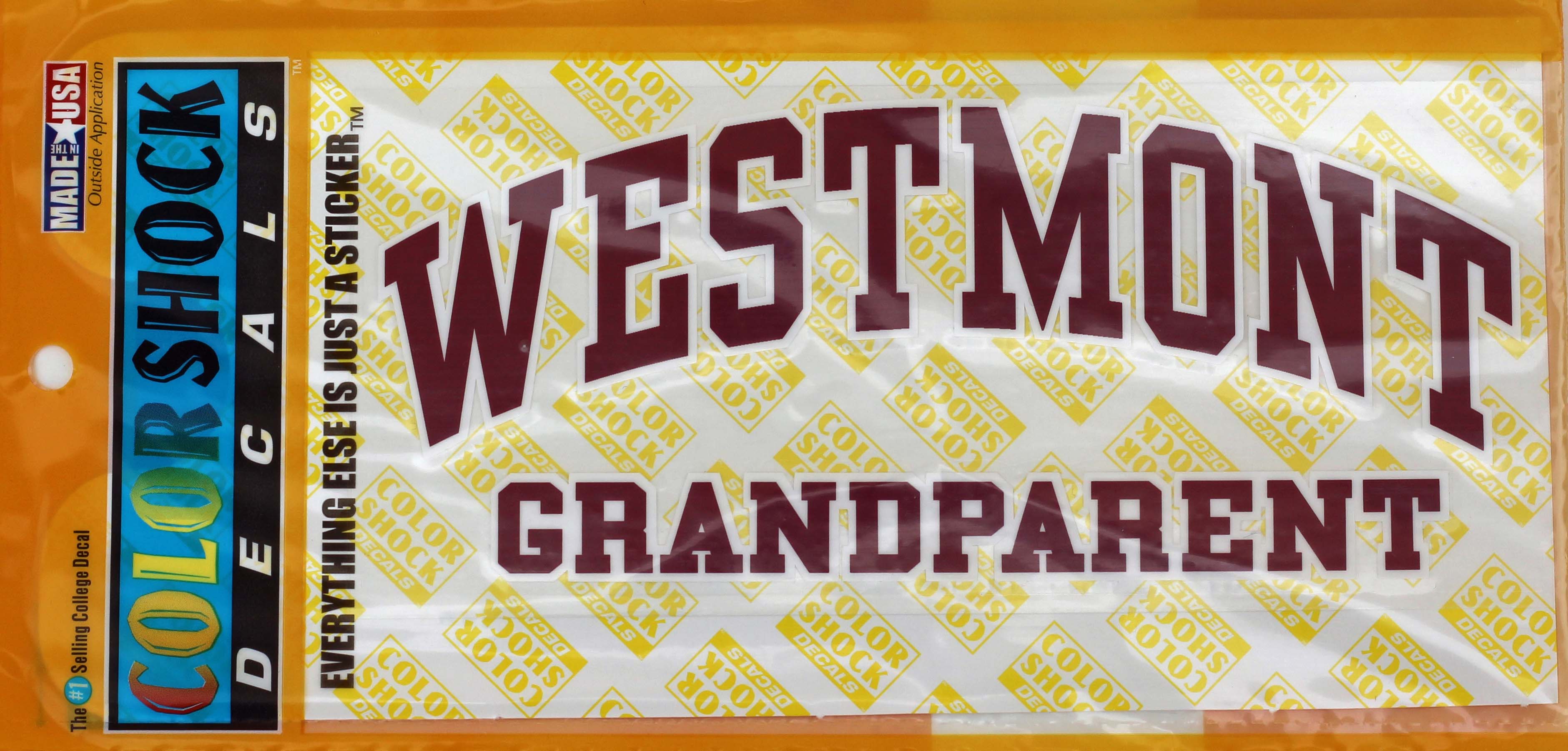 Image for the Color Shock Grandparent Decal product