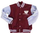 Image for the Third Street “W” Westmont Button-Up Sweatshirt Youth product