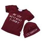 Image for the Third Street My First Westmont T-Shirt w/ Hat product