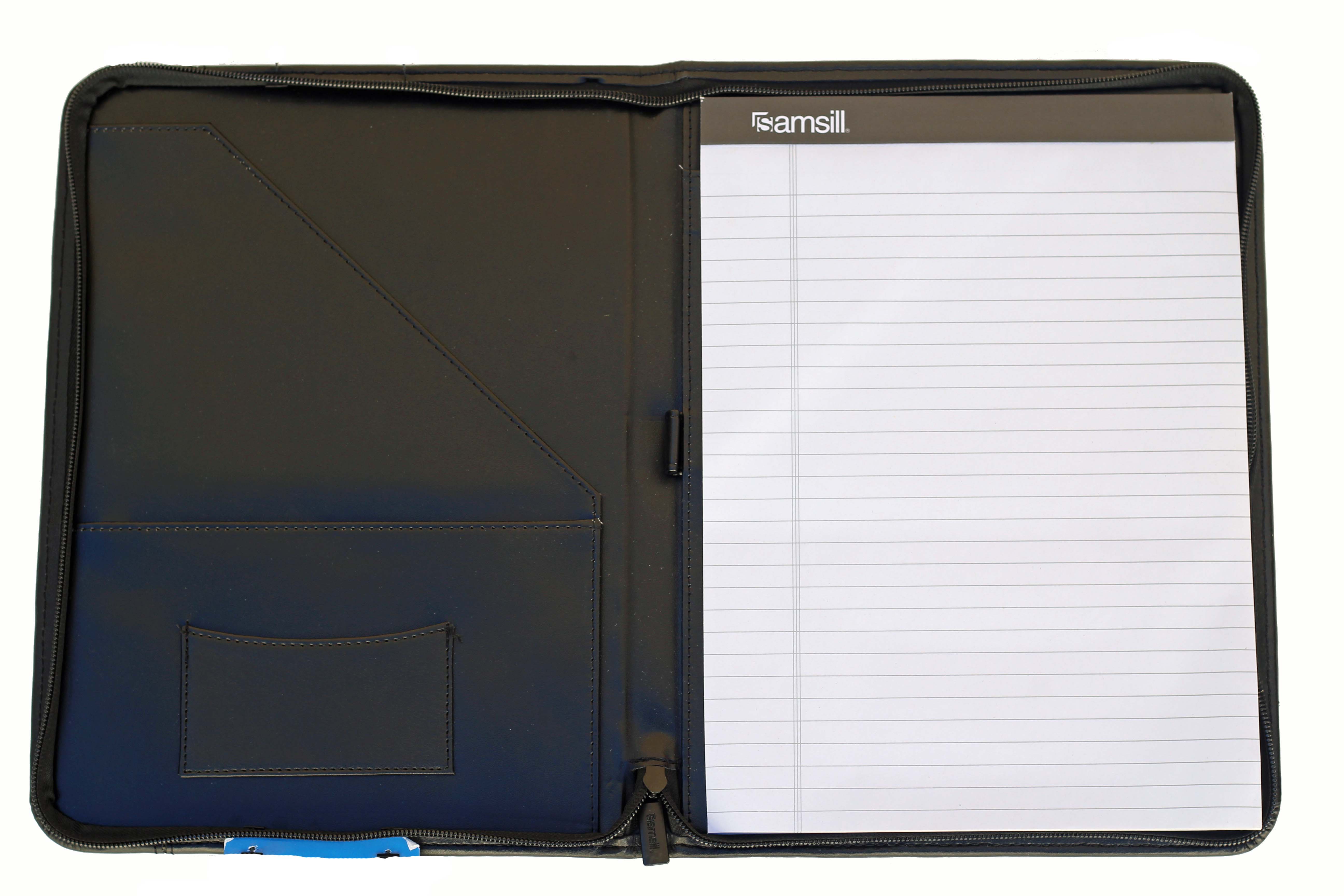 Alternative Image for the Black Leather Westmont New Seal Portfolio product