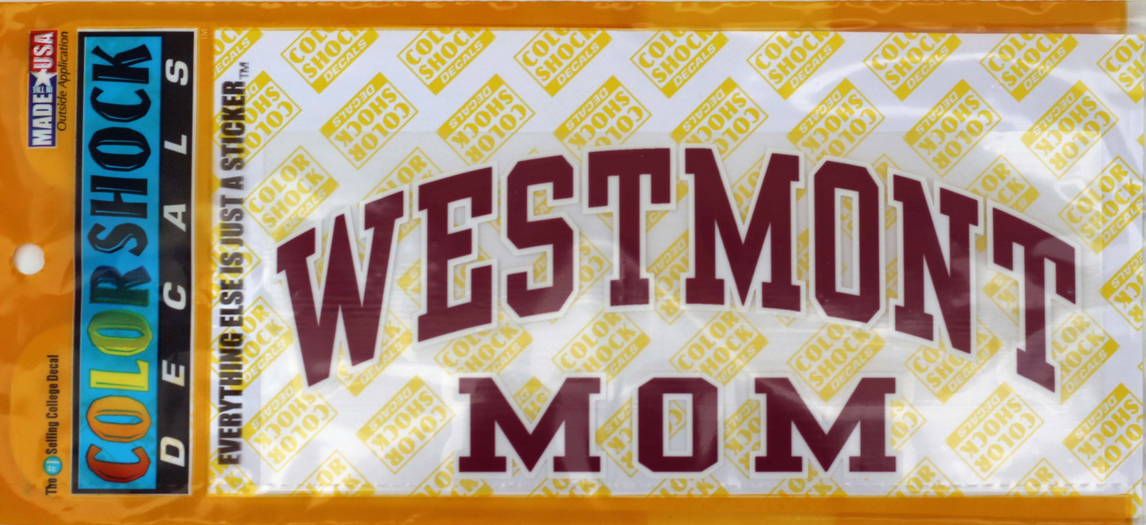 Image for the Color Shock Westmont Mom Decal product