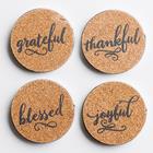 Image for the DaySpring Cork & Metal Coasters product