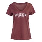 Image for the Ouray Essential Westmont College SS Deep Vnk Tee product